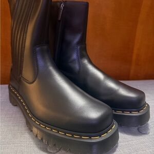 Dr. Martens Black Leather Boots